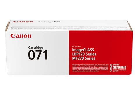 Canon 071 Toner Cartridge, Compatible to LBP122dw Laser Printer ...