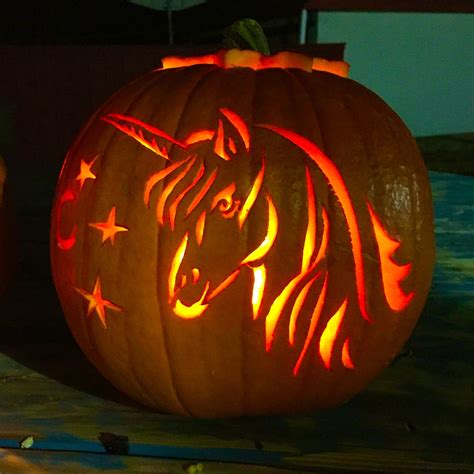 Unicorn Pumpkin Carving Patterns - Pattern Making Tips