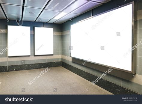 Digital Media Blank Black White Screen Stock Photo 1088128112 ...