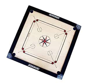Buy REINDEER 32Inch Wooden Carrom Board Play Set with Coins Striker and ...