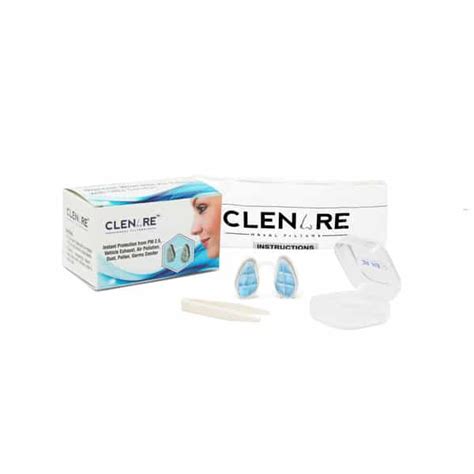 Buy CLENARE INVISIBLE NASAL FILTER BODY (SMALL + MEDIUM + LARGE)(PACK ...