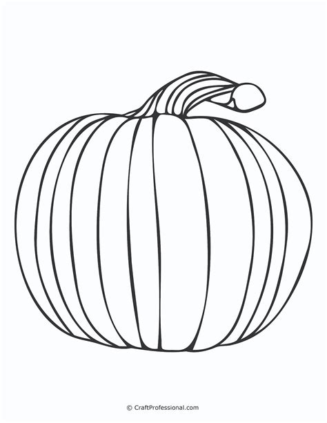 Free Printable Coloring Pages for Pumpkins: A Spooktacular Activity for ...