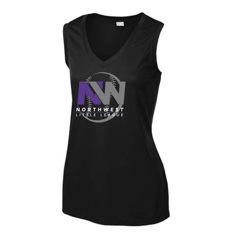 Northwest Little League Ladies Performance Sleeveless Tee | HyperStitch ...