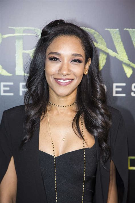 Candice Patton Celebrates the 100th Episode of Arrow 10/23/2016 ...