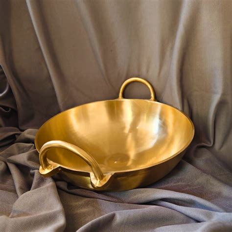 Handmade Kansa Kadhai | Bronze Kadai | Codesustain Ventuures Pvt Ltd