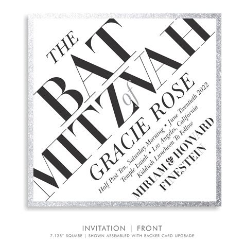 new bat mitzvah invitations — Bar Mitzvah Invitations & Bat Mitzvah ...