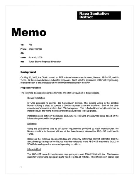 Business Memo Format 的图像结果