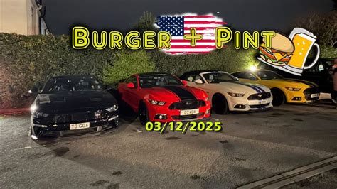 Burger + Pint NOVEMBER - American and Classic Cars social meet. , The ...