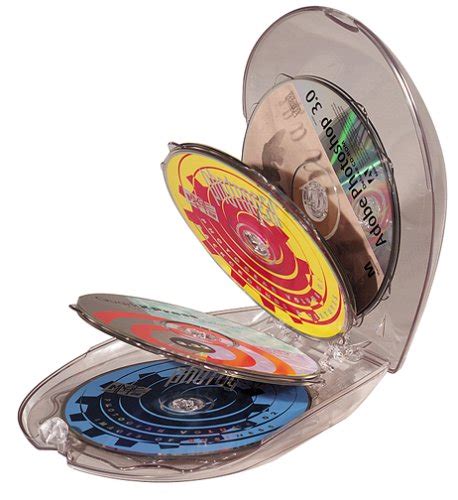 Portable CD Mini Case 10 CD Capacity : Amazon.in: Computers & Accessories