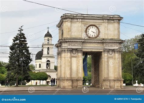 The Capital City of Republic of Moldova, Chisinau Stock Photo - Image ...