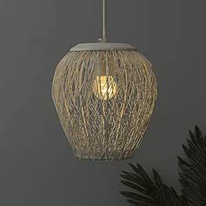 Buy Homesake Hanging Steel Wire Mesh, Pendant Hanging Light, Lamp ...