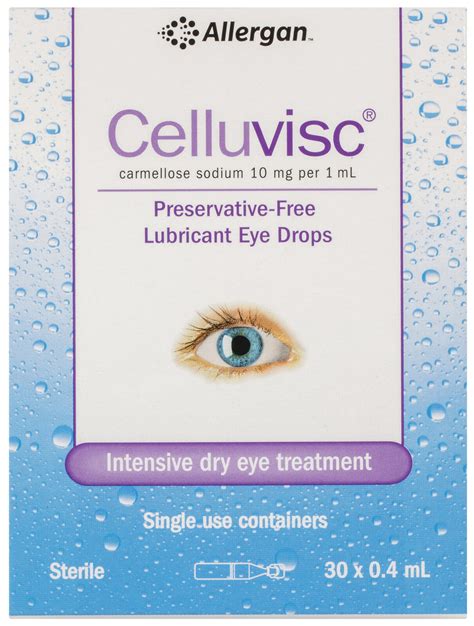 Celluvisc® Lubricant Eye Drops 30 x 0.4 mL - IGA Superpharm Zillmere