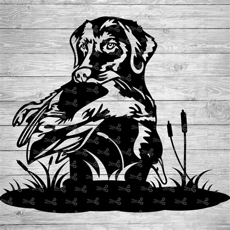 Duck Hunting Dog SVG, EPS & PNG Files - Digital Download files for ...