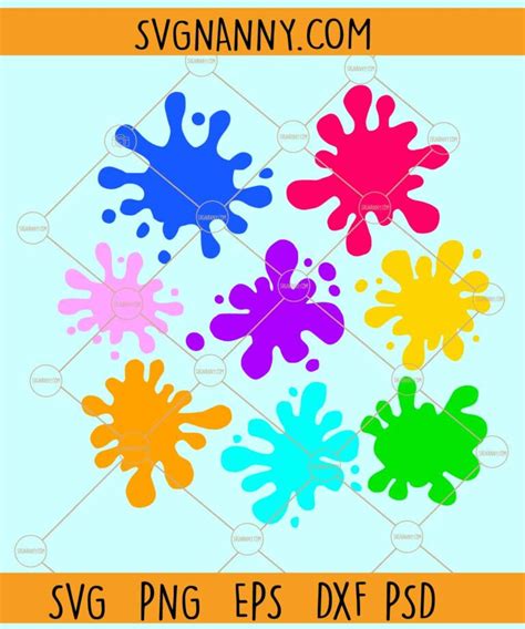 Image result for Splatter Pattern SVG