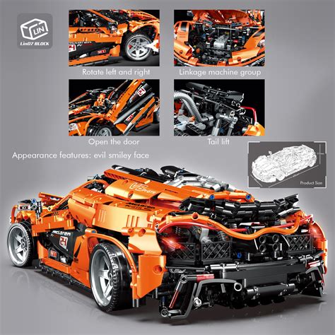 Buy Sports Car Building Blocks and Engineering Toy, Adult Collectible ...