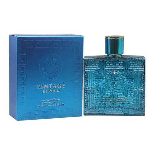 .Vintage Heroes Parfum Long-lasting Mint Geranium & Vanilla Cologne for ...