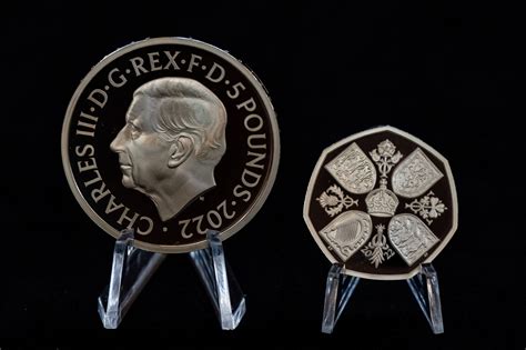 King Charles coins: Royal Mint unveils first coins featuring new monarch's portrait after the ...