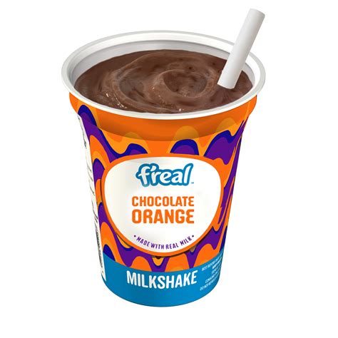 F'real Chocolate Orange Milkshake - Consort Frozen Foods