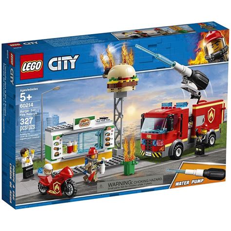 Buy LEGO City Burger Bar Fire Rescue Online at Best Price in India ...
