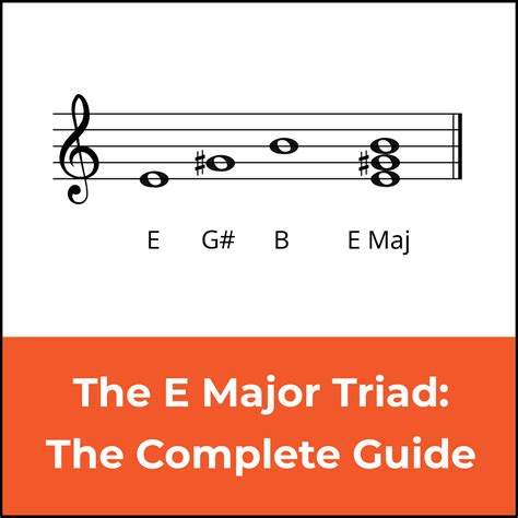 The E Major Triad: A Music Theory Guide 🎶🎹🎸