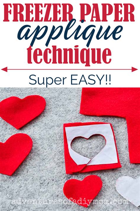 Image result for Applique Using Freezer Paper