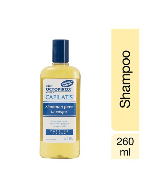 Capilatis Shampoo para la Caspa con Octopirox x 250ml en Farmacias y Perfumerías Lider