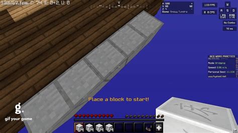 Image result for How Do You God Bridge in Minecraft Java