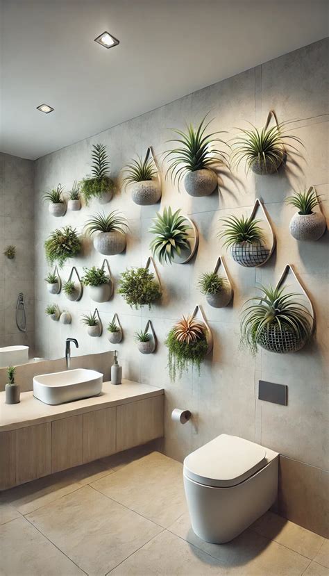 Bathroom Plant Wall