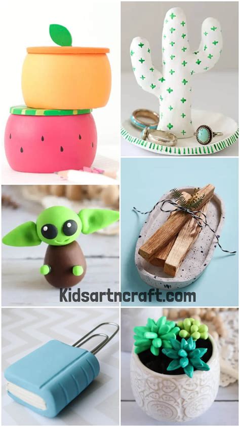 Polymer Clay Ideas and Projects - Kids Art & Craft
