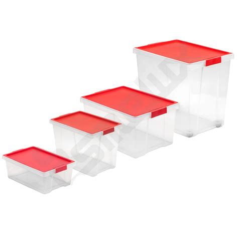 Cajas Transparentes con tapa - Idealexls