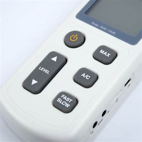 Buy Digital Sound Level Noise Meter Decibel Detector Audio Measurement ...