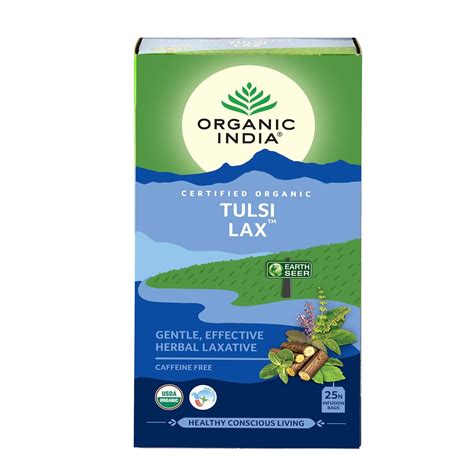 Organic India Tulsi Lax Tea, 25 Tea Bags : Amazon.in: Grocery & Gourmet ...