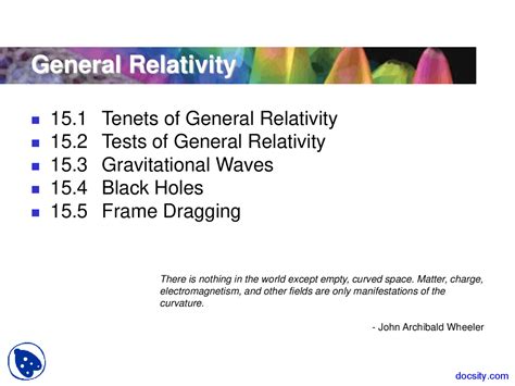 General Relativity Lecture 2 的图像结果