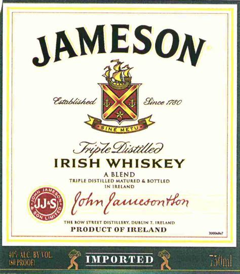 John Jameson Irish Whiskey 750ml - Haskell's Wine & Spirits