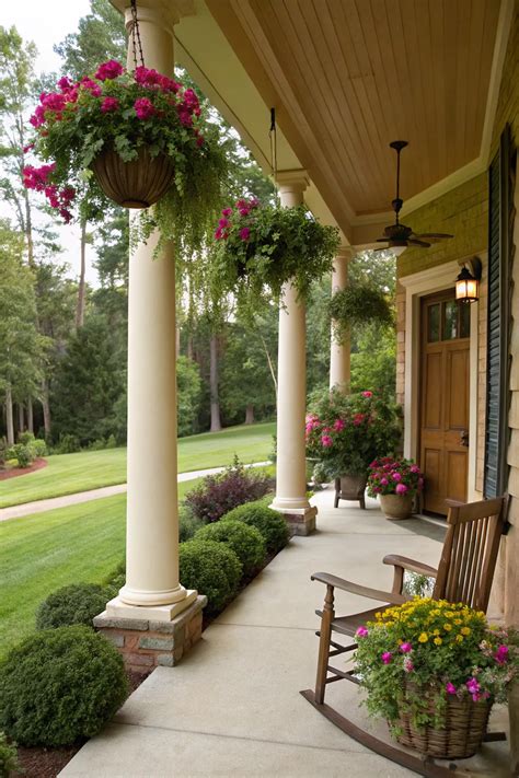 Stylish Column Ideas to Elevate Your Front Porch - Light and Layer
