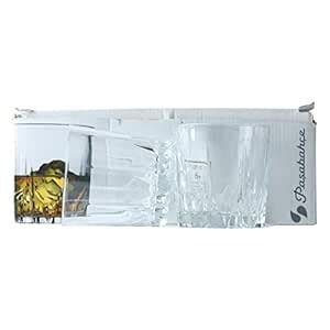 Pasabahce Karat Whisky Glass Set, Transparent, 300ml, 6 Pieces : Amazon ...