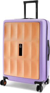 NASHER MILES Zanzibar HardSide Polycarbonate Check-in Luggage Peach ...