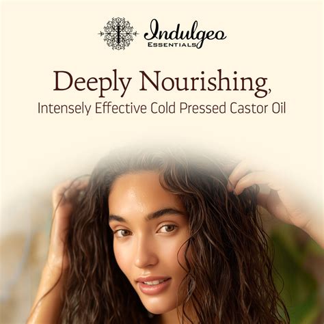 Buy Indulgeo Essentials Cold Pressed Castor Oil For Hair Growth Online