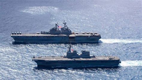 USS Tripoli heads to Middle East: U.S. scales up naval capability as ...