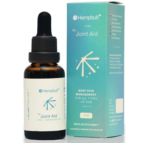 Hempbuti Joint Aid 30 Ml - Hempbuti Joint Aid Oil | Joint Support – CBD ...