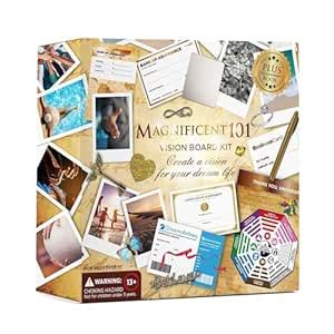 Magnificent Vision Board Kit - Create a Board of Your Ambitions - Use ...