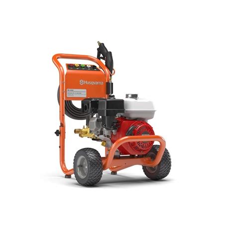 Husqvarna 4000 PSI 4-GPMs Cold Water Gas Pressure Washer with 5 Spray ...