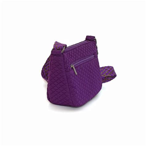 Buy ZUZA Quirky Sling Bag | “Don’T Be Jealous” Imperial Purple Quilted ...