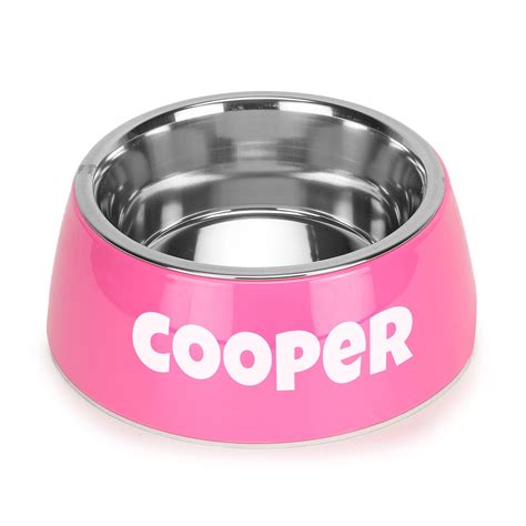 Personalized Bowl for Cats and Dogs - PINK – Indihopshop