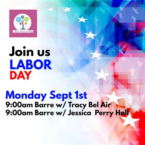 Labor Day Barre Classes , 15 E Churchville Rd , Bel Air, MD, United ...