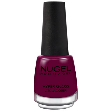 NUGEL | Beet Red - 25 | Hyper Gloss | NON UV GEL | Nail Polish | 13ML