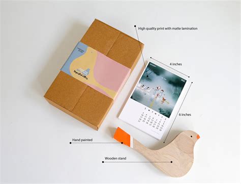 Art Calendar 2018 | Unposted Letters | Limited Edition | Handmade