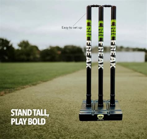 Bsm Cricfreak Plastic Cricket Kit & Kashmir Willow Cricket Bat ...