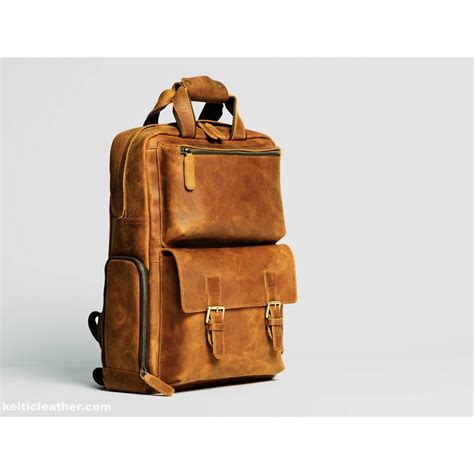 Leather Camera Backpack - Camera Bags