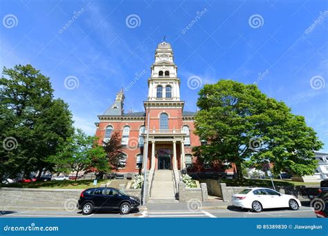 Gloucester City Hall, Massachusetts, USA Stock Photo - Image of ...